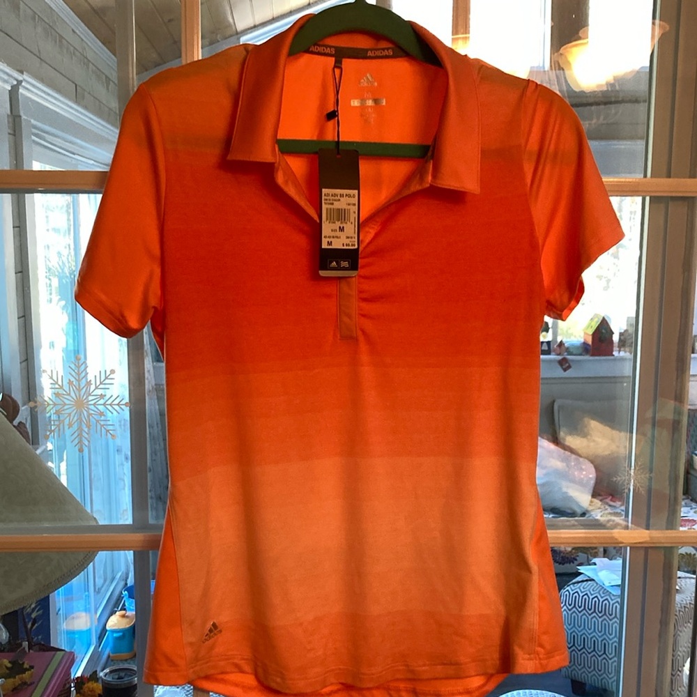 GOLF ladies. NWT Adidas woman’s short sleeve golf shirt